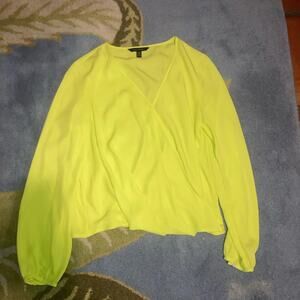 Banana Republic Lime Green Blouse